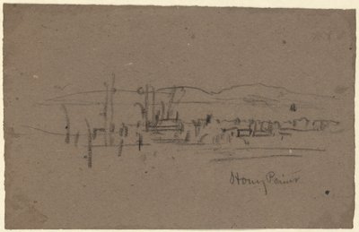 Kamienny punkt autorstwa Arthur B. Davies