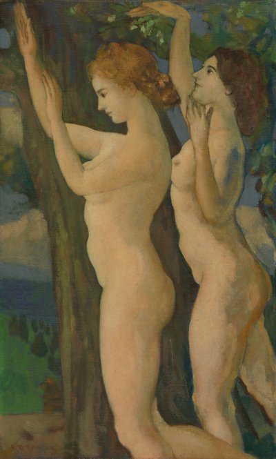 Słodkie drżące liście autorstwa Arthur B. Davies