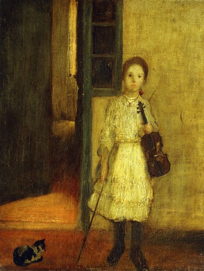 Aspiracja, c.1895 autorstwa Arthur Bowen Davies