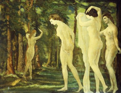 Chmura zmian, autorstwa Arthur Bowen Davies
