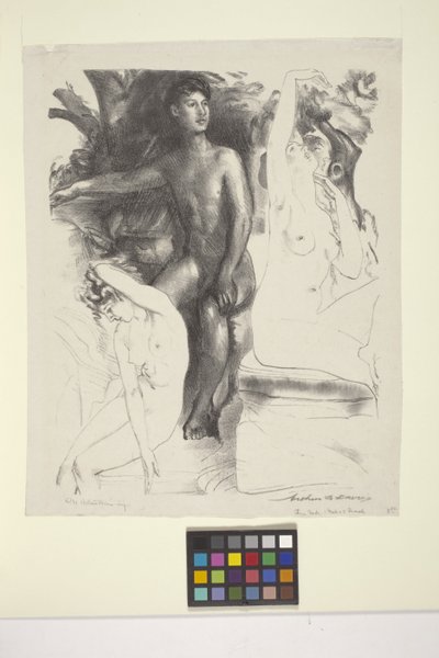 Dominium (litografia) autorstwa Arthur Bowen Davies