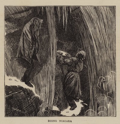 Robić Niagarę autorstwa Arthur Boyd Houghton