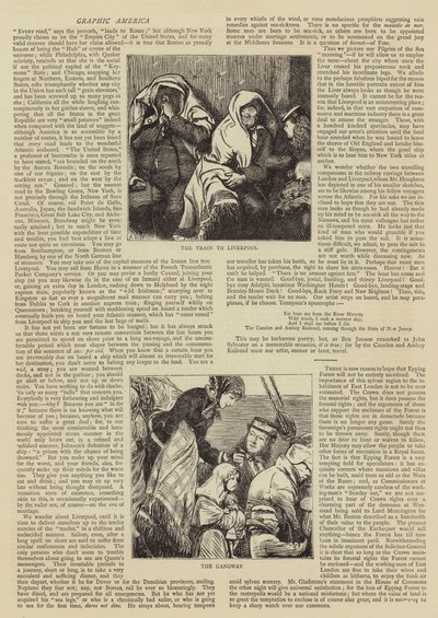 Graficzna Ameryka autorstwa Arthur Boyd Houghton