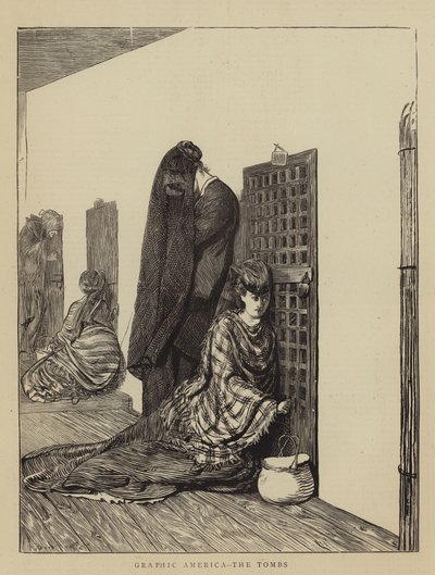 Graficzna Ameryka, Groby autorstwa Arthur Boyd Houghton