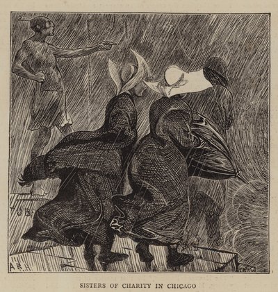 Siostry Miłosierdzia w Chicago autorstwa Arthur Boyd Houghton