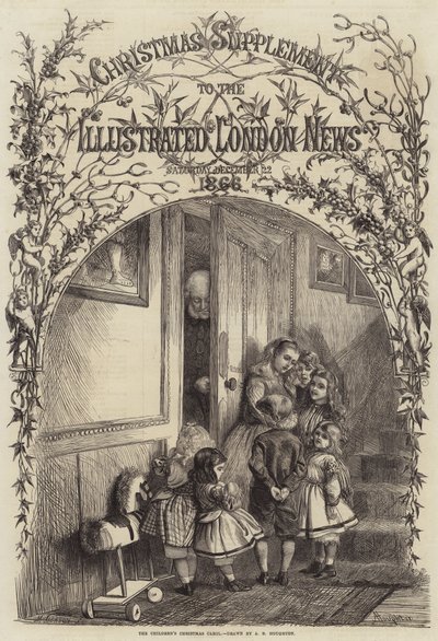 Kolęda dla dzieci autorstwa Arthur Boyd Houghton
