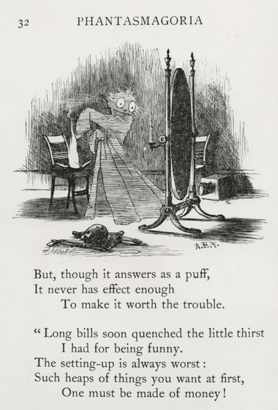 Fantasmagoria, 1911 autorstwa Arthur Burdett Frost
