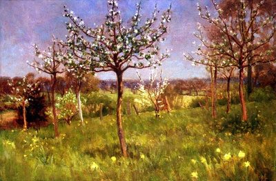 Wiosna w sadzie autorstwa Arthur Claude Cooke