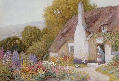 W Dunster autorstwa Arthur Claude Strachan