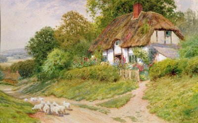 Obserwowanie owiec autorstwa Arthur Claude Strachan