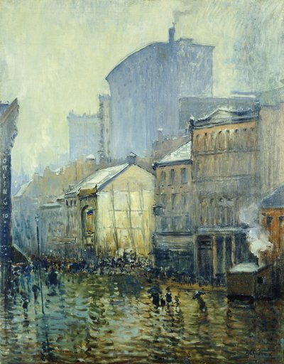 Dolny Manhattan autorstwa Arthur Clifton Goodwin