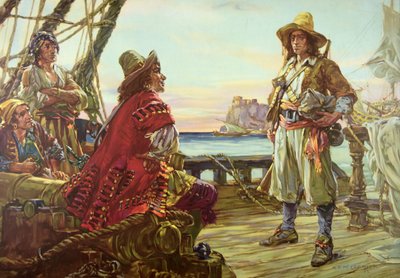 Rekrutacja na statek piracki w XVII wieku autorstwa Arthur David McCormick