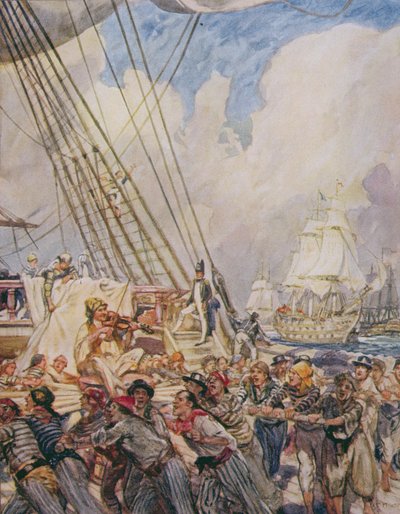 The Old Superb, ilustracja z „Bęben Drake