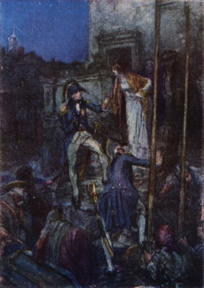 Ucieczka rodziny królewskiej z Neapolu autorstwa Arthur David McCormick