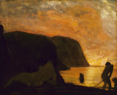 Większy poranek, ok. godz. 1900-1905. autorstwa Arthur Davies