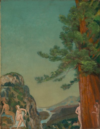 Na Klifach ok. godz. 1898. autorstwa Arthur Davies