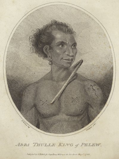 Portret Abby Thulle, króla Pelew autorstwa Arthur Devis