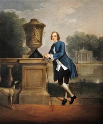 Portret Williama Chawortha z Annesley, Nottinghamshire autorstwa Arthur Devis