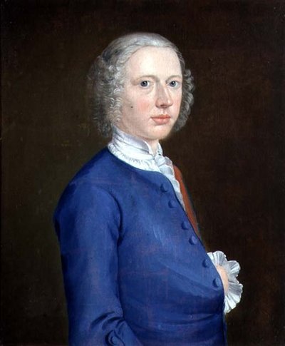Autoportret, ok. 1737 (olej na płótnie) autorstwa Arthur Devis