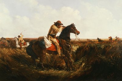 Czek - Zachowaj dystans, 1852 autorstwa Arthur Fitzwilliam Tait