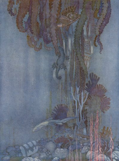 Pomyślałem, jaki to ból utonąć (kolor lito) autorstwa Arthur George Watts