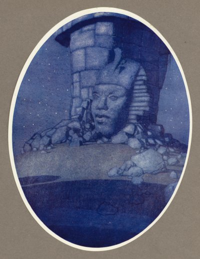 Ozymandias (kolorowy kamień) autorstwa Arthur George Watts