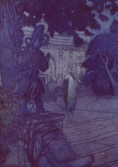 Jest cisza, w której nie było dźwięku (kolor lito) autorstwa Arthur George Watts