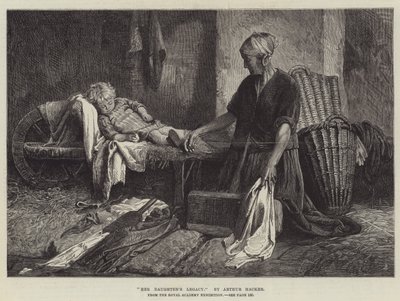 Dziedzictwo jej córki, z wystawy Akademii Królewskiej autorstwa Arthur Hacker