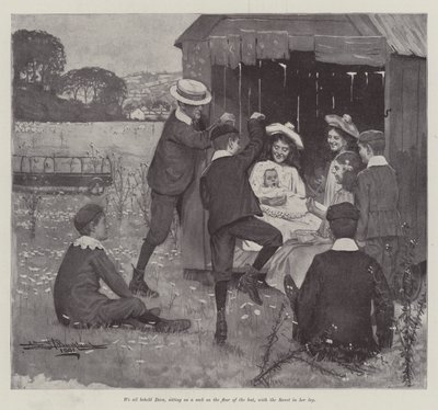 Wysoko urodzone dziecko, autorstwa E Nesbit autorstwa Arthur Herbert Buckland
