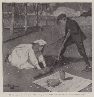 Sprzedaż antyków, autorstwa E Nesbit autorstwa Arthur Herbert Buckland