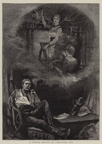 Sudański miraż w Wigilię autorstwa Arthur Hopkins