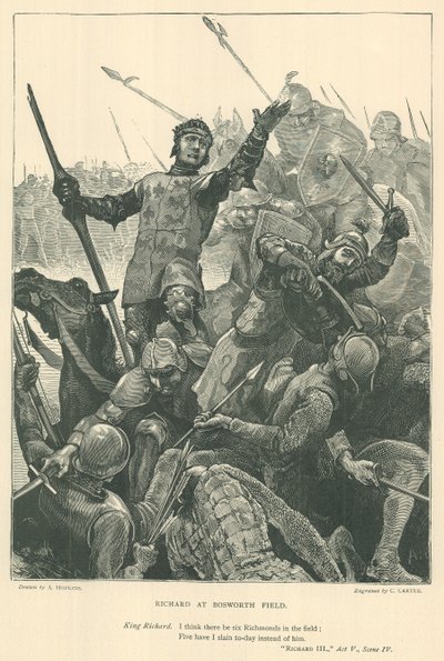 Ilustracja do króla Ryszarda III autorstwa Arthur Hopkins