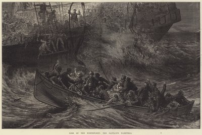 Utrata Northfleet, pożegnanie kapitana autorstwa Arthur Hopkins