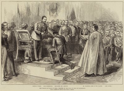 Książę Walii w Indiach, Kapituła Gwiazdy Indii w Allahabad autorstwa Arthur Hopkins
