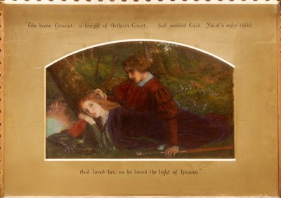 Enid i Geraint autorstwa Arthur Hughes