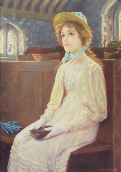 Wiara autorstwa Arthur Hughes