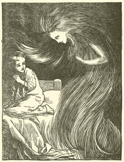 Z tyłu północnego wiatru autorstwa Arthur Hughes