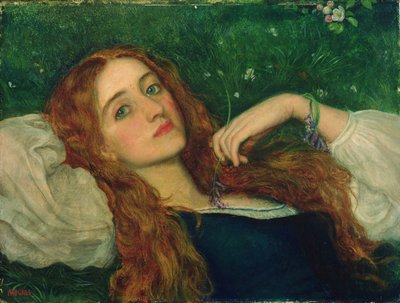 W trawie autorstwa Arthur Hughes