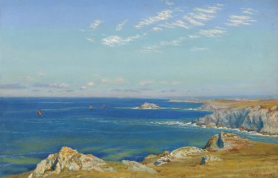 Przylądek Newquay, Kornwalia autorstwa Arthur Hughes
