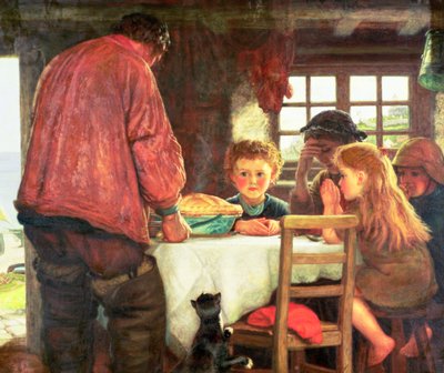 Zmówić modlitwę czyli Kapitan i jego załoga autorstwa Arthur Hughes