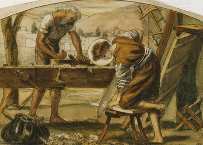 Stolarz, autorstwa Arthur Hughes