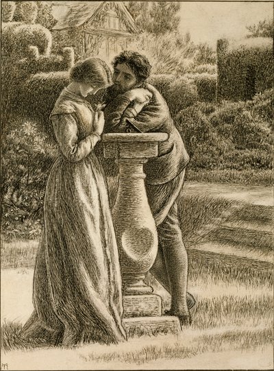 Tarcza, 1871 autorstwa Arthur Hughes