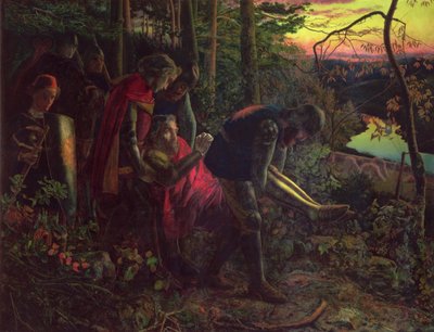Rycerz Słońca ok. 1859-60 autorstwa Arthur Hughes