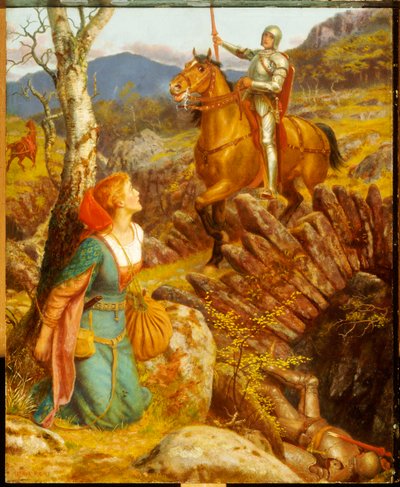 Obalenie zardzewiałej nocy autorstwa Arthur Hughes
