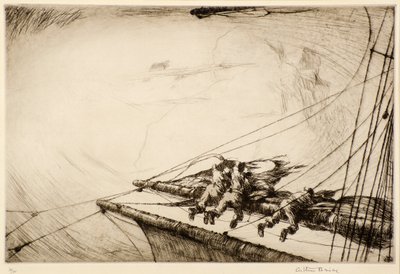 Na Yardarmie autorstwa Arthur John Briscoe