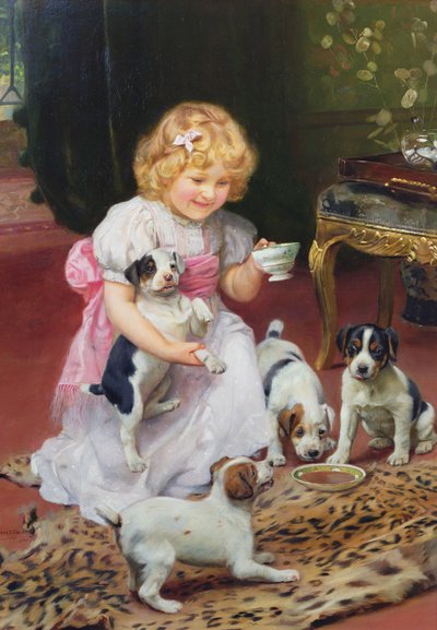 Czas na Herbatę autorstwa Arthur John Elsley
