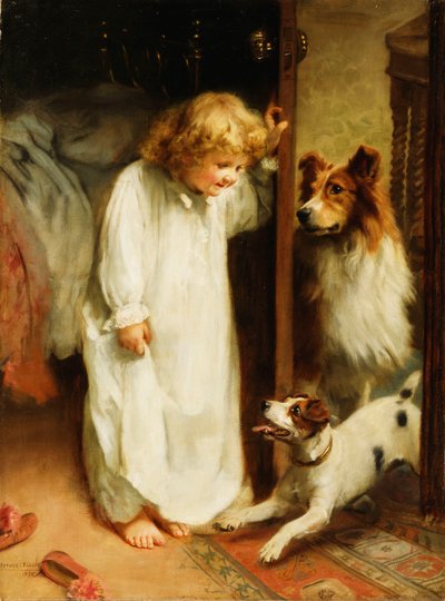 Powitanie poranne autorstwa Arthur John Elsley