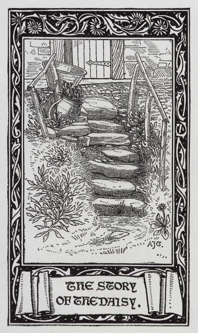 Hans Christian Andersen: Stokrotka (lito) autorstwa Arthur Joseph Gaskin