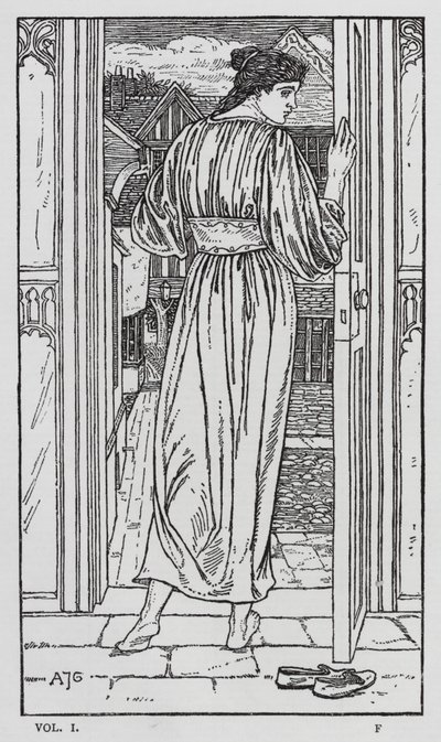 Hans Christian Andersen: Kalosze fortuny (lito) autorstwa Arthur Joseph Gaskin