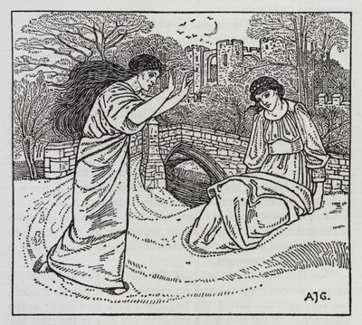 Hans Christian Andersen: Historia matki (lito) autorstwa Arthur Joseph Gaskin
